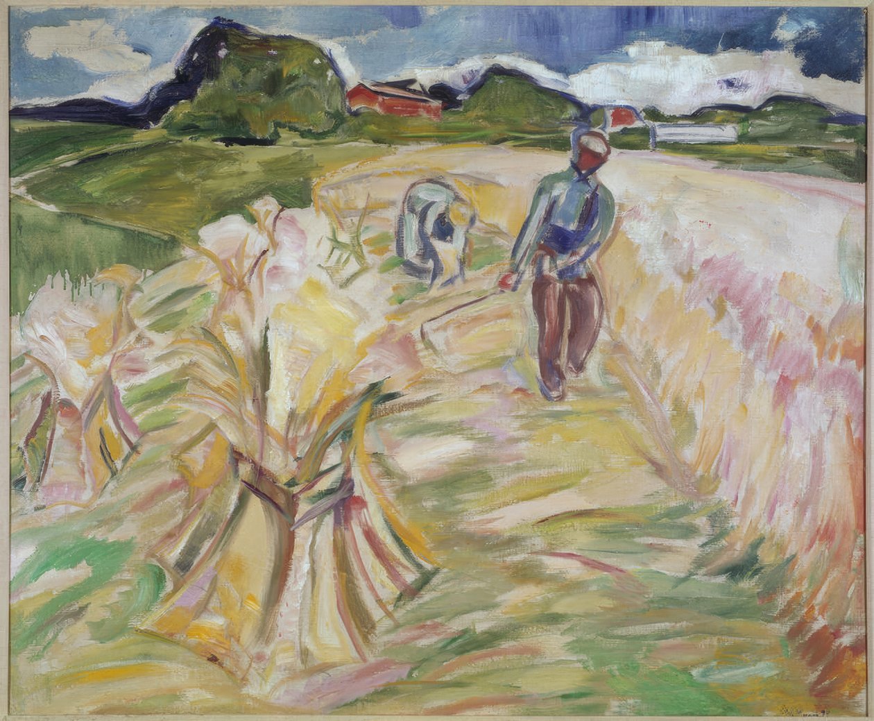 Vetefältet av Edvard Munch