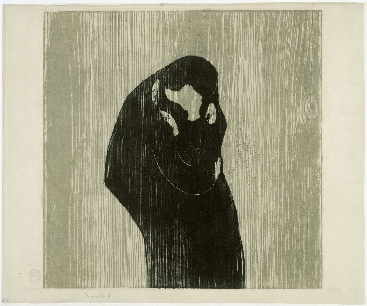 Kyssen IV av Edvard Munch
