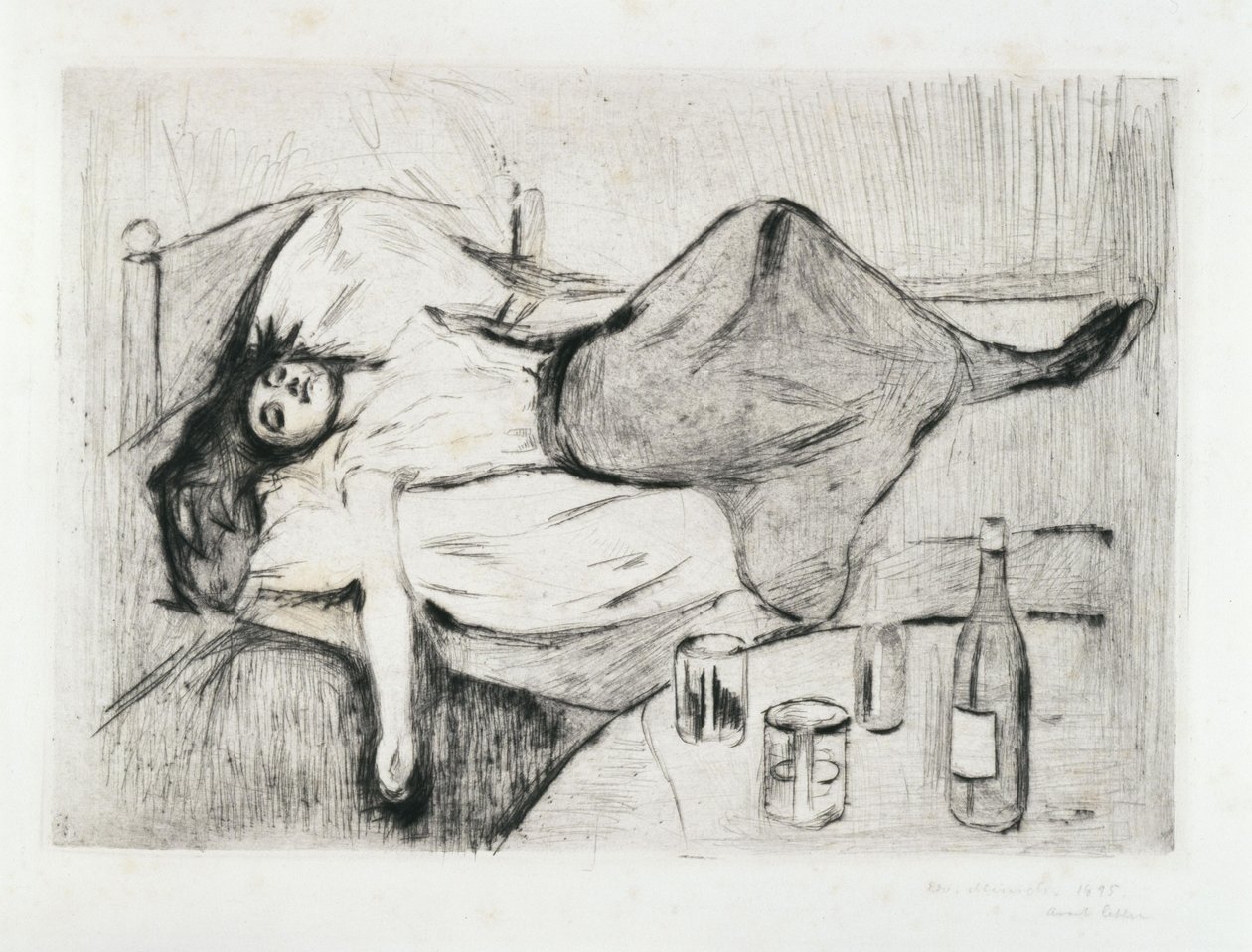 Dagen efter av Edvard Munch
