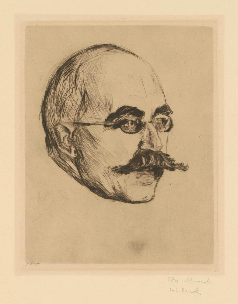 Dr Gustav Schiefler av Edvard Munch