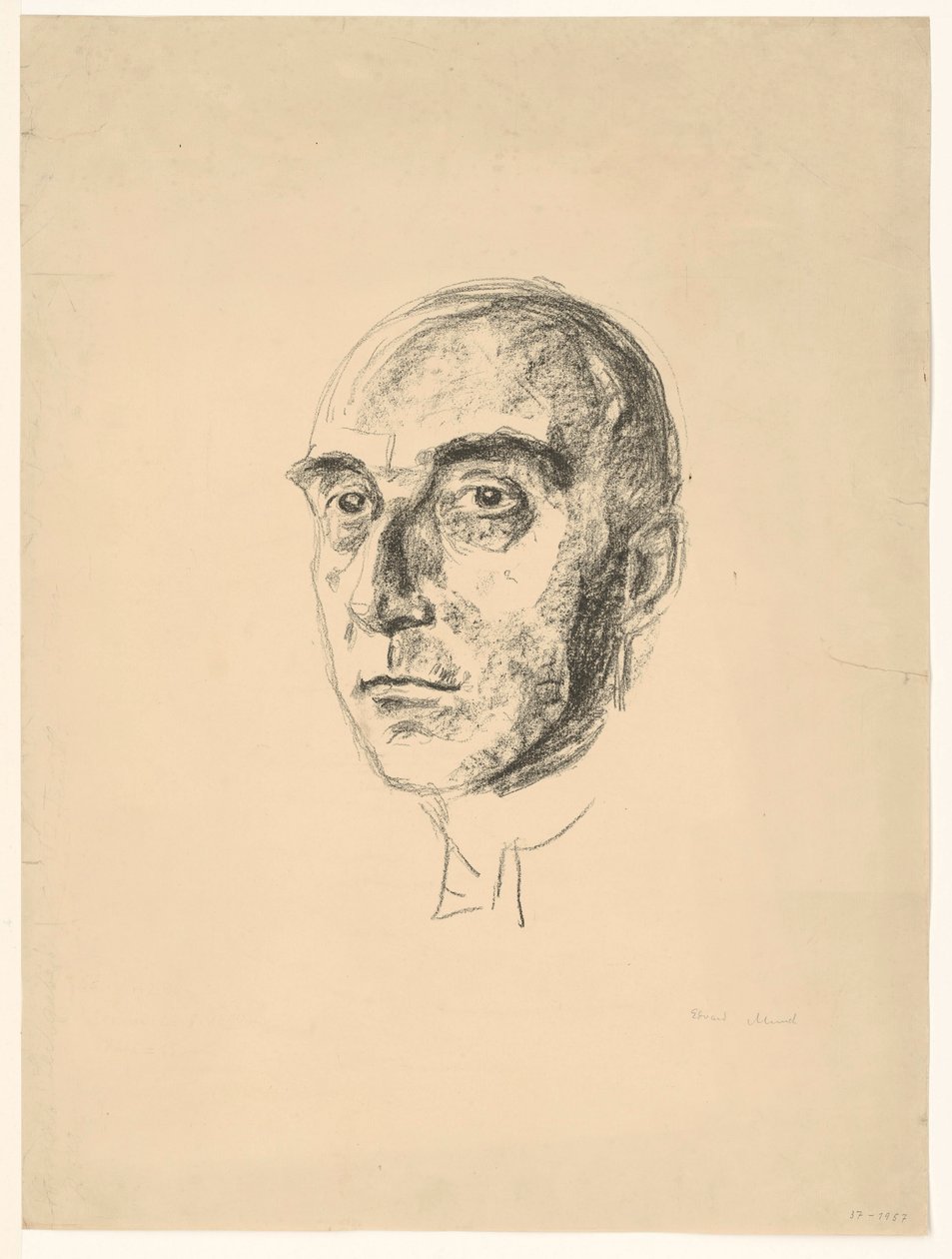Dr Ludwig Justi av Edvard Munch