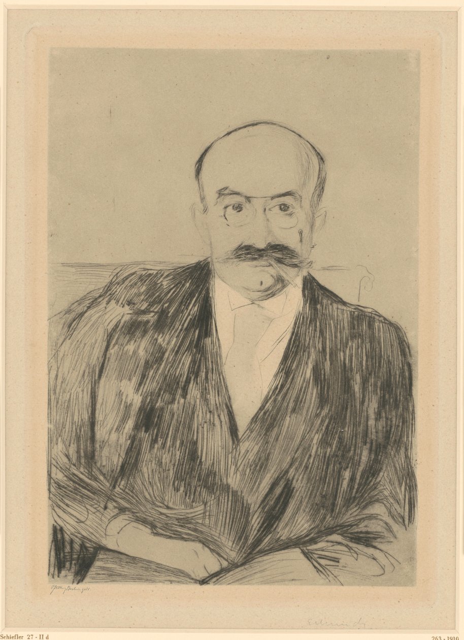 Dr Max Asch av Edvard Munch