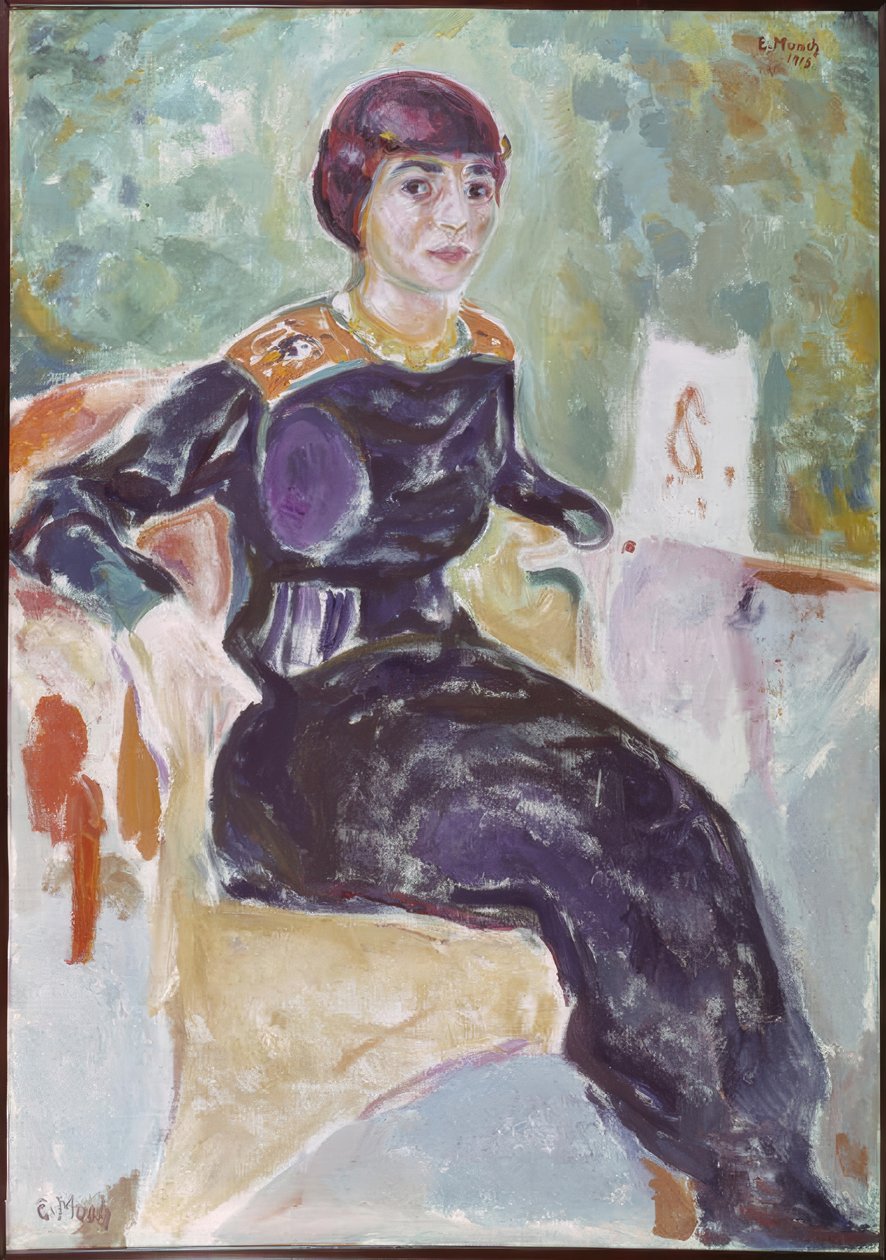 Elsa Glaser av Edvard Munch
