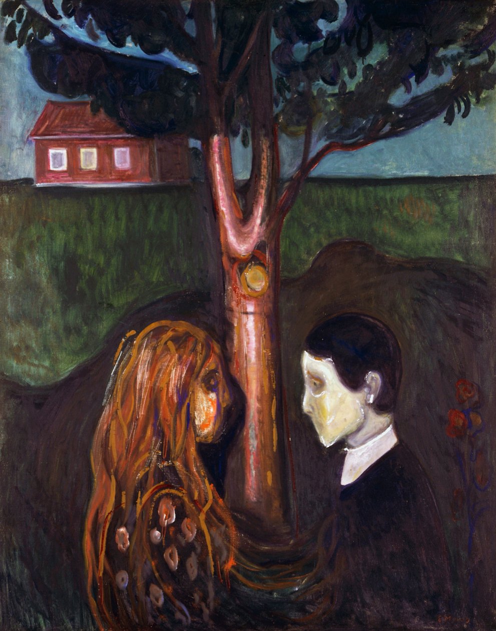 Ögon i ögonen av Edvard Munch