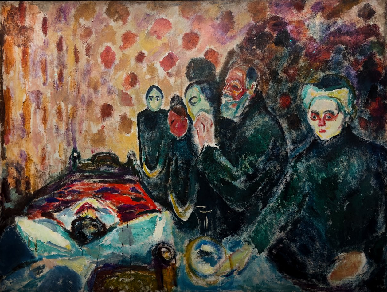 Kämpa mot döden av Edvard Munch