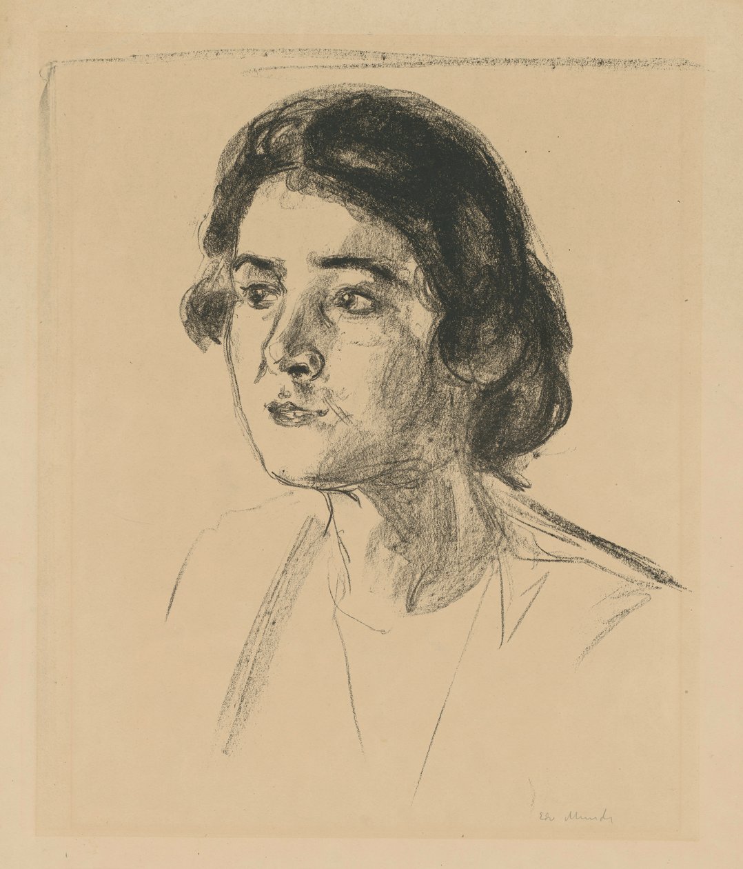 Fru Wedel II av Edvard Munch