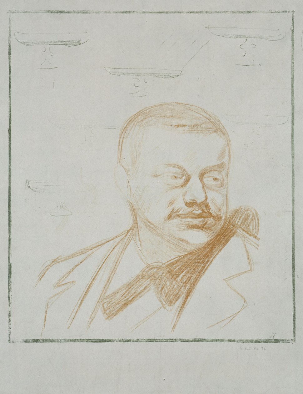 Gunnar Heiberg av Edvard Munch