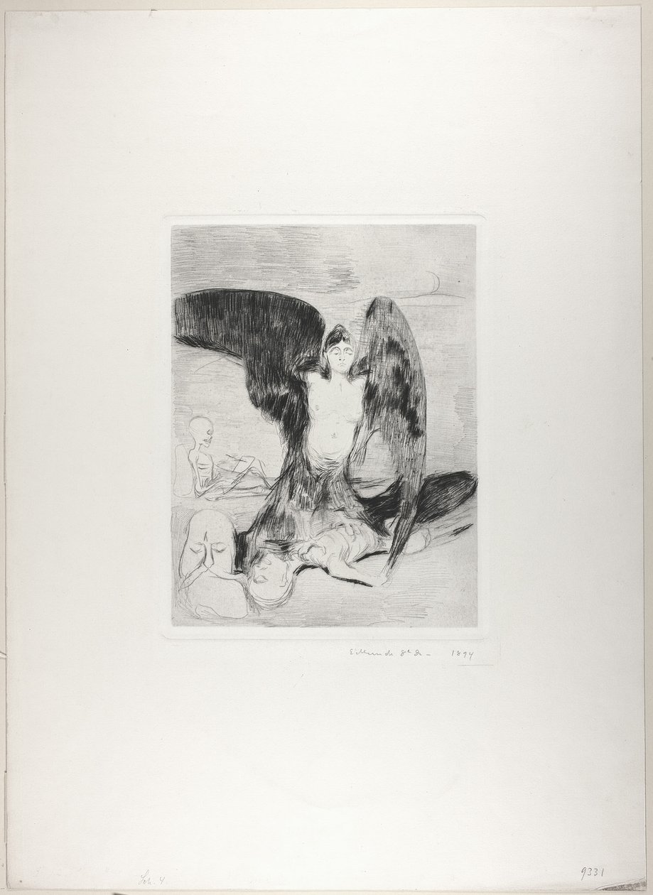 Harpya av Edvard Munch