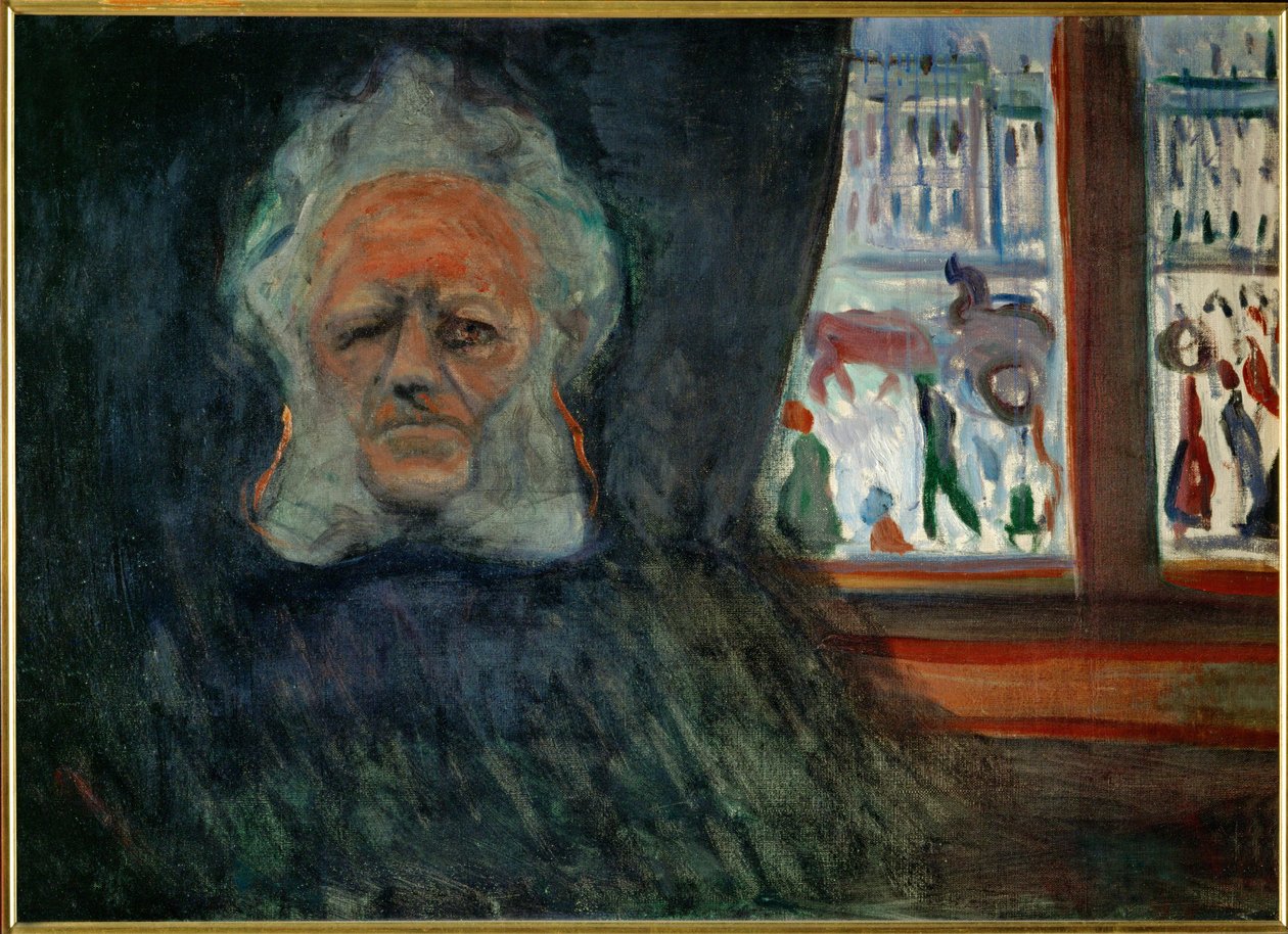 Henrik Ibsen, poet. 1898 (olja på duk) av Edvard Munch
