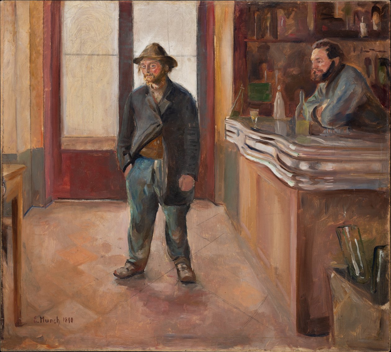 På krogen av Edvard Munch