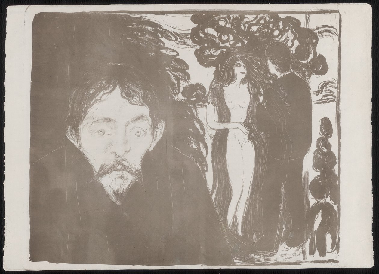 Svartsjuka av Edvard Munch