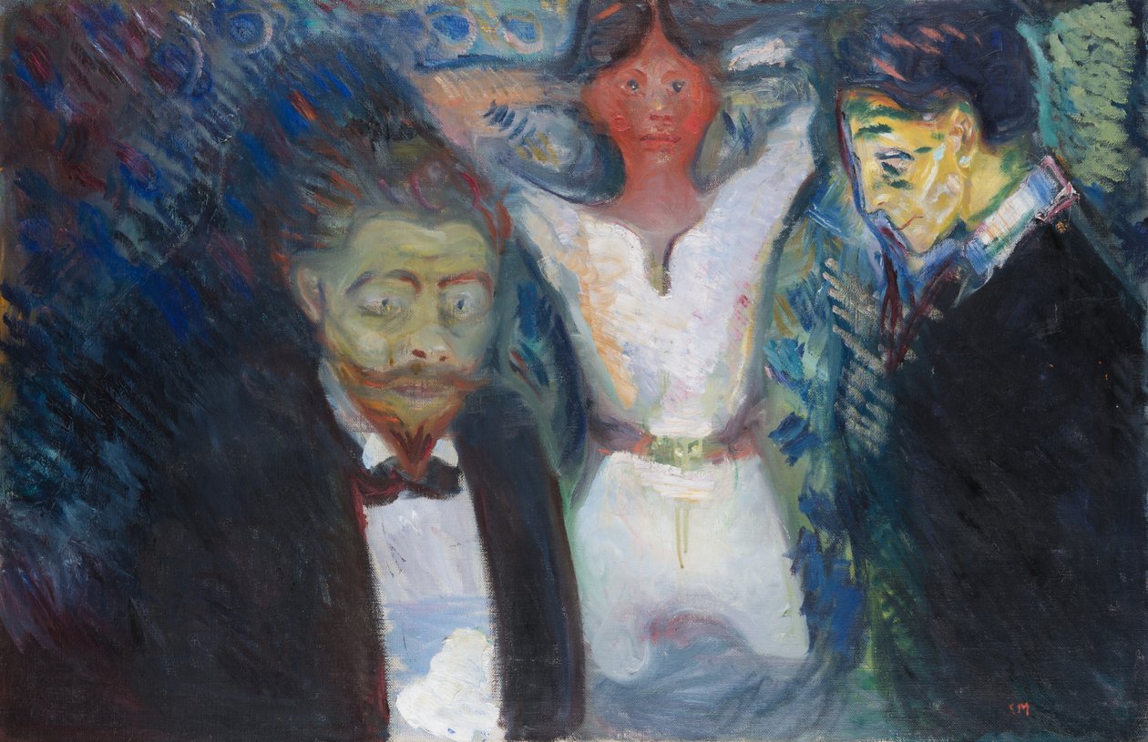 Svartsjuka av Edvard Munch