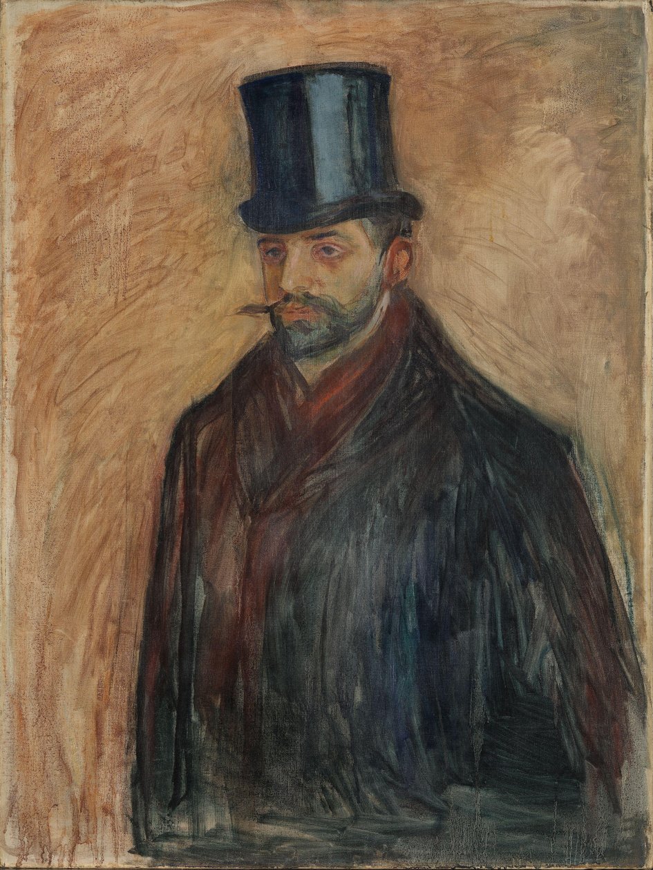 Julius Meier-Graefe, ca 1894 (olja på duk) av Edvard Munch