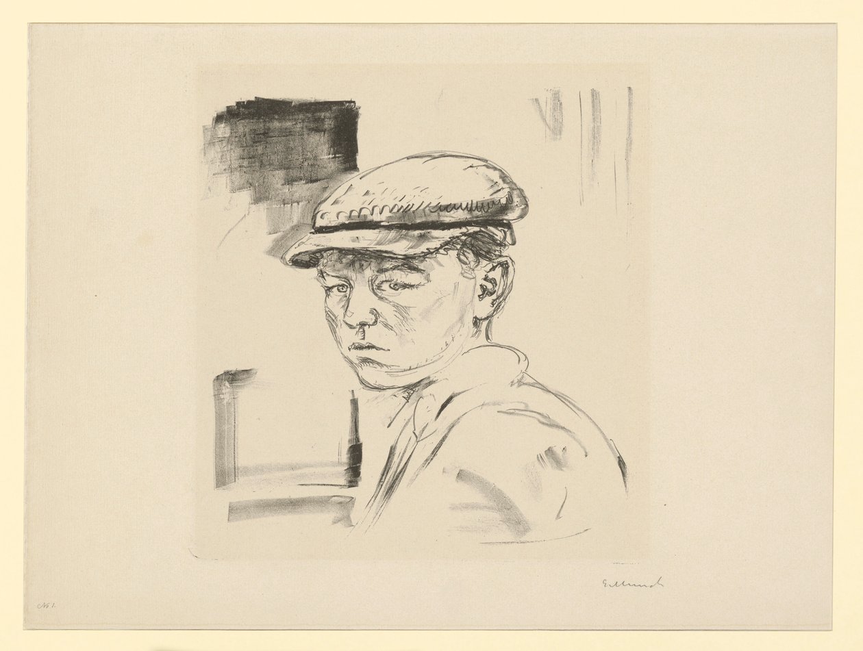 Ung dräng (Jarl) av Edvard Munch