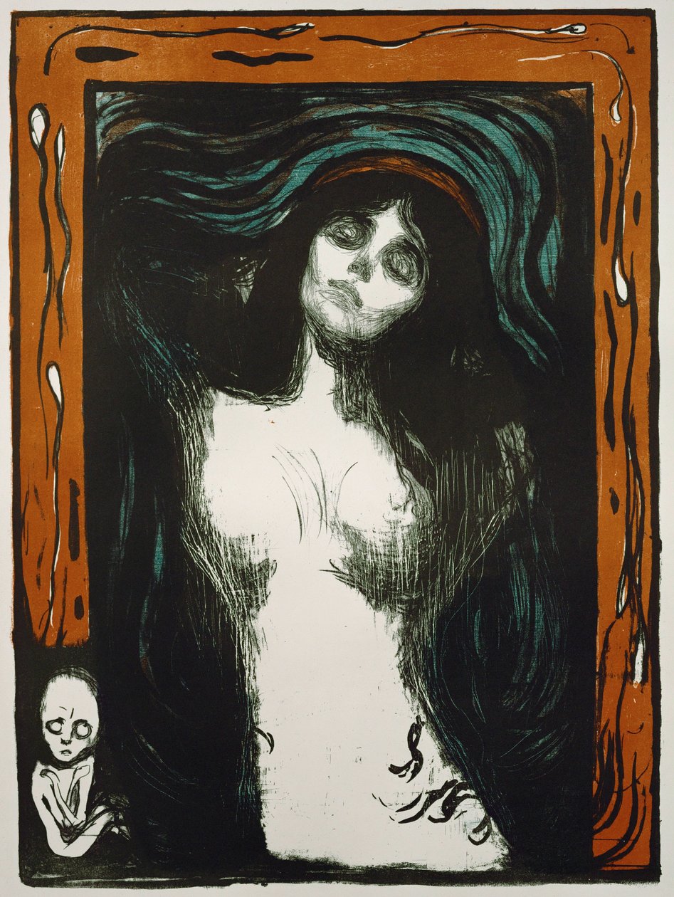 Madonna av Edvard Munch
