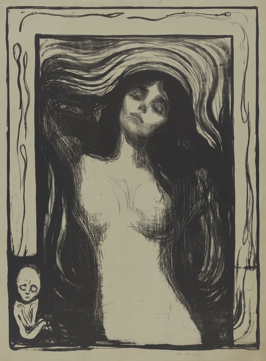 Madonna av Edvard Munch