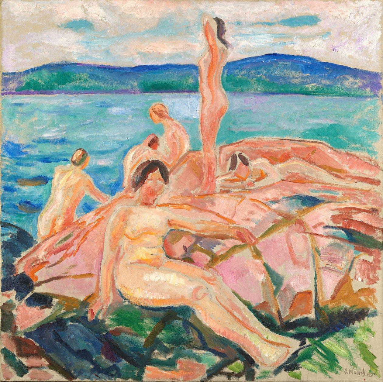 Midsommar av Edvard Munch