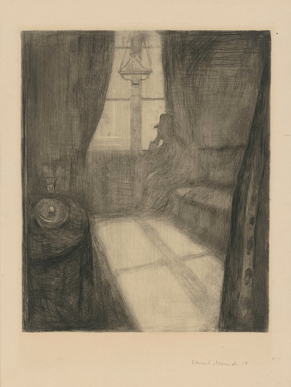 Månsken. Natt i Saint-Cloud av Edvard Munch