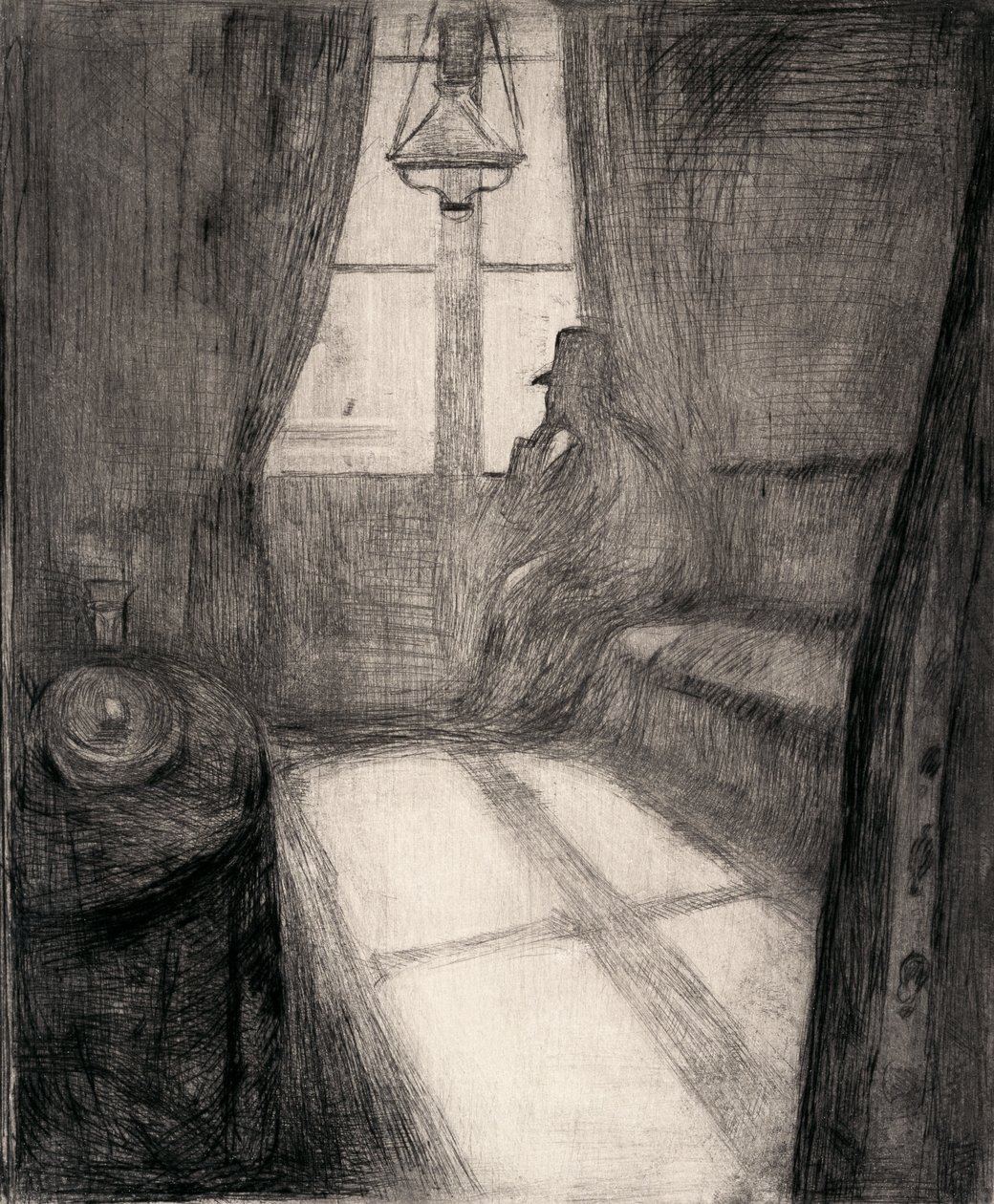 Moonlight (Natt i Saint-Cloud) av Edvard Munch