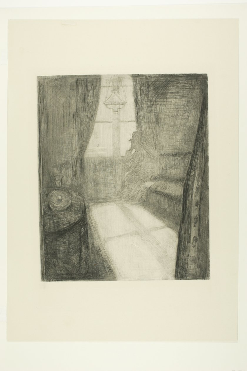 Månsken. Natt i St Cloud av Edvard Munch