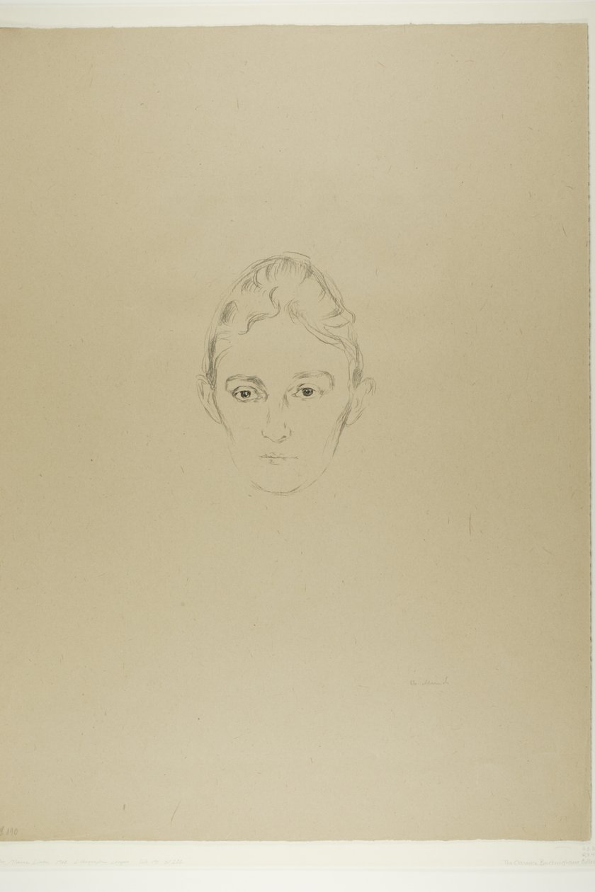 Fru Marie Linde av Edvard Munch