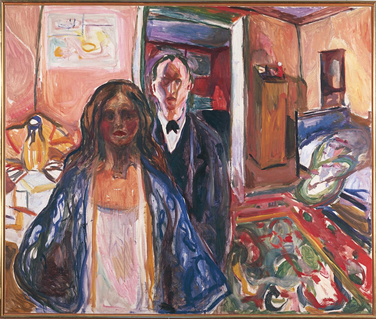 Norge, Oslo, Konstnären och modellen av Edvard Munch