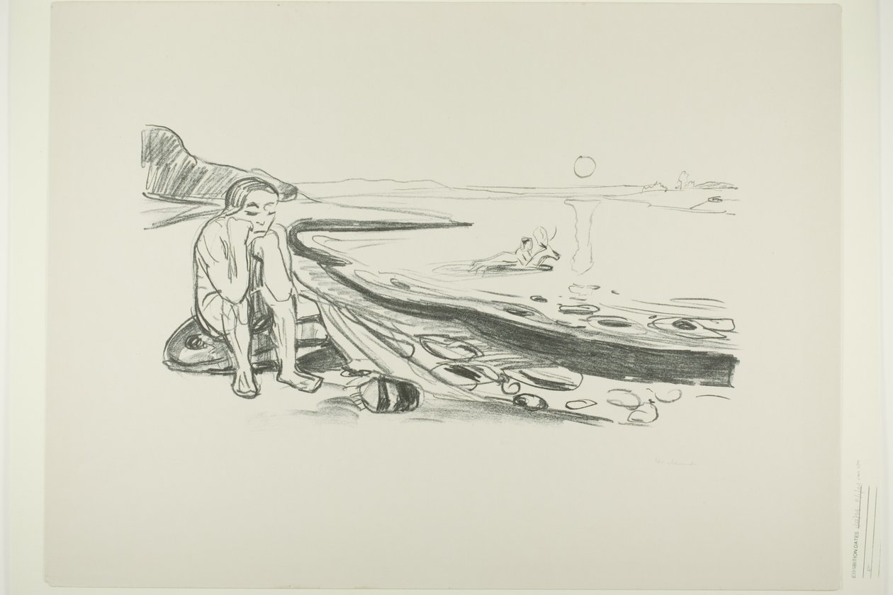 Omegas flygning av Edvard Munch