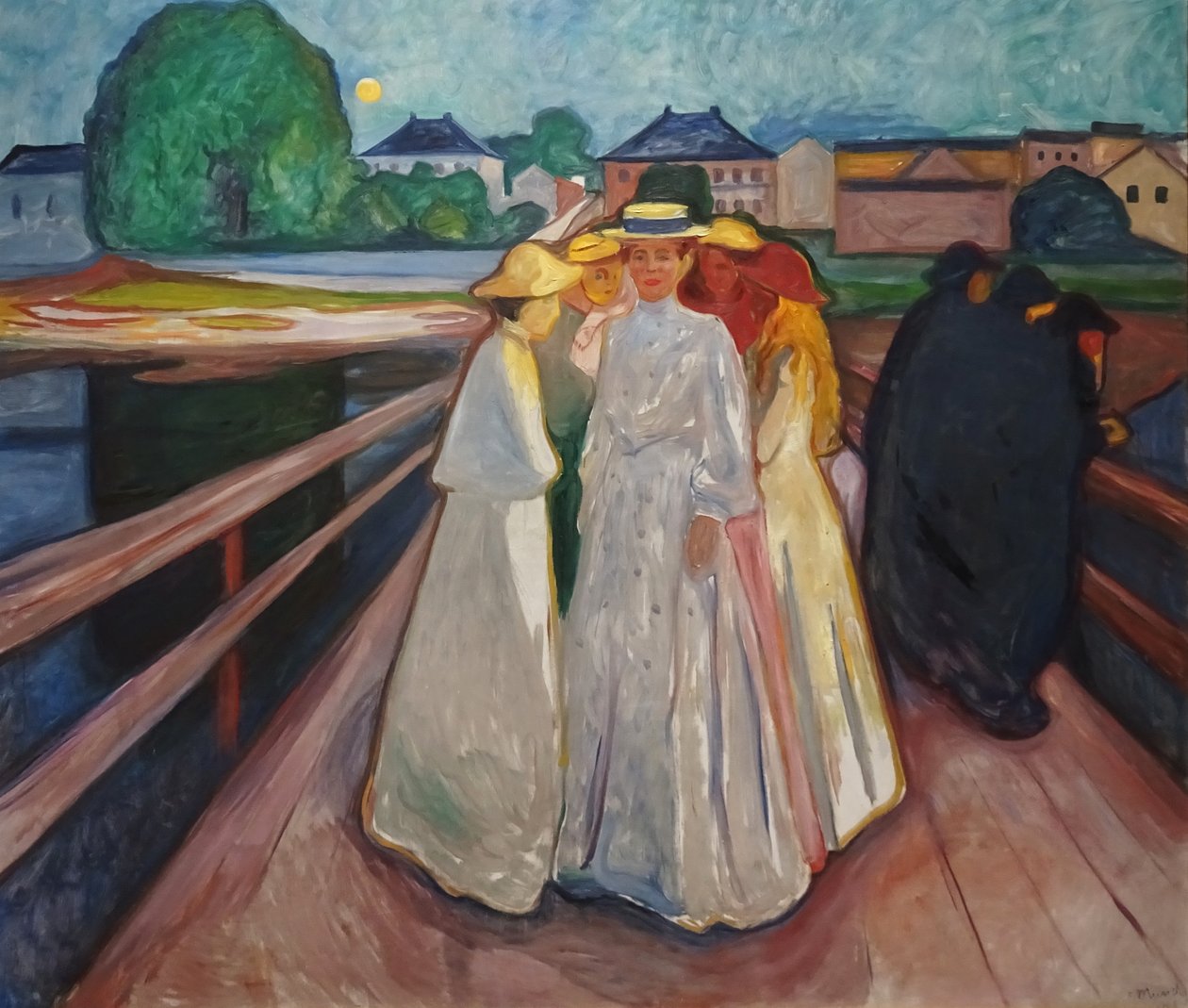 På bron av Edvard Munch