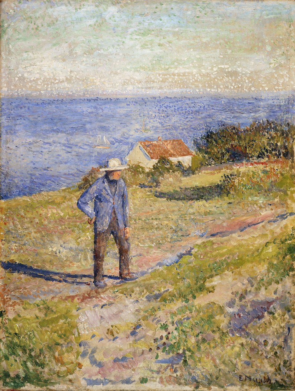 Sommar i Asgårdstrand, ca 1890-1892 (olja på duk) av Edvard Munch