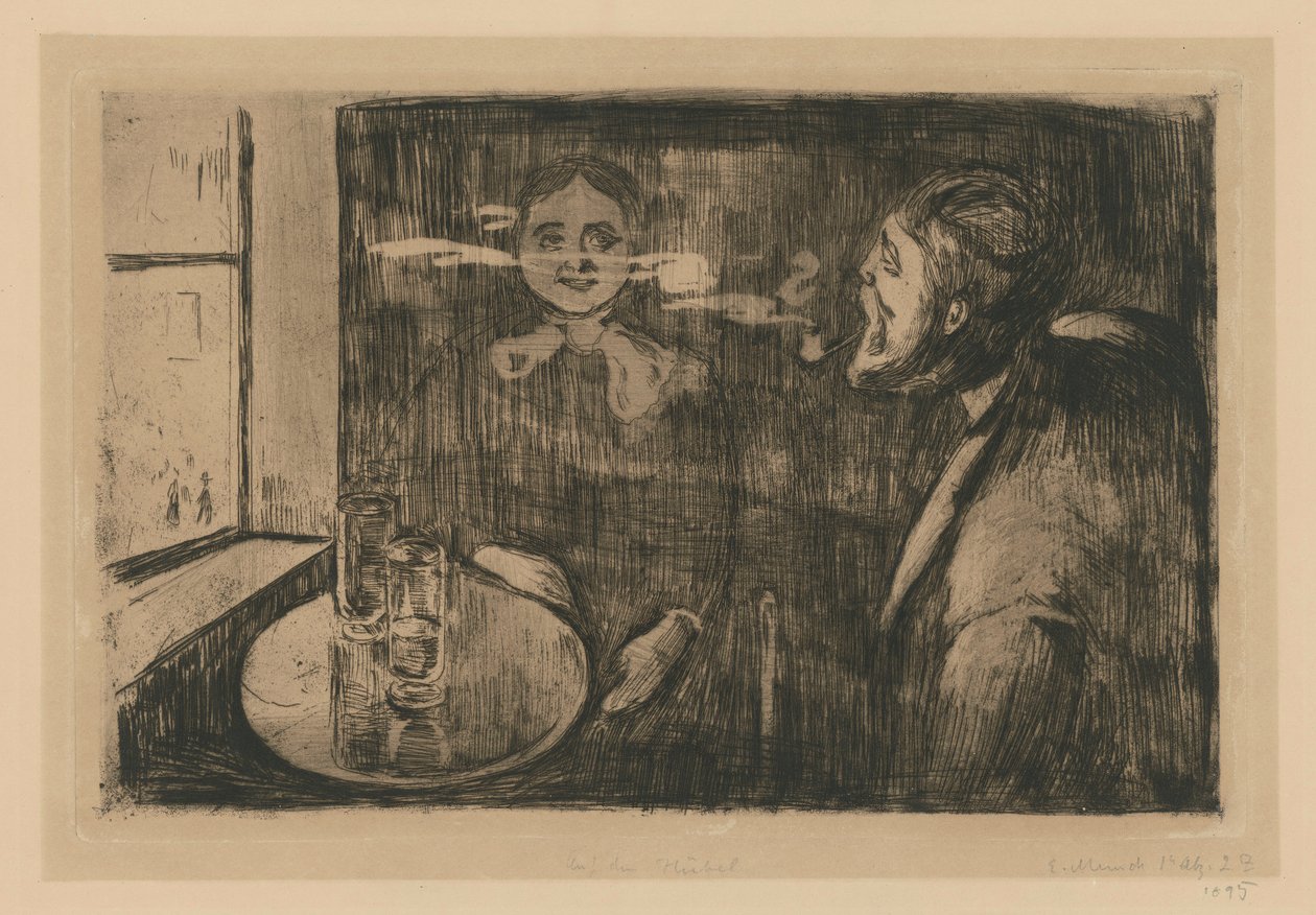 Tête-à-Tête (samtal) av Edvard Munch