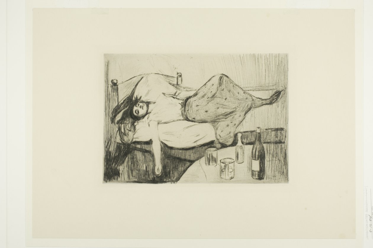Dagen efter av Edvard Munch