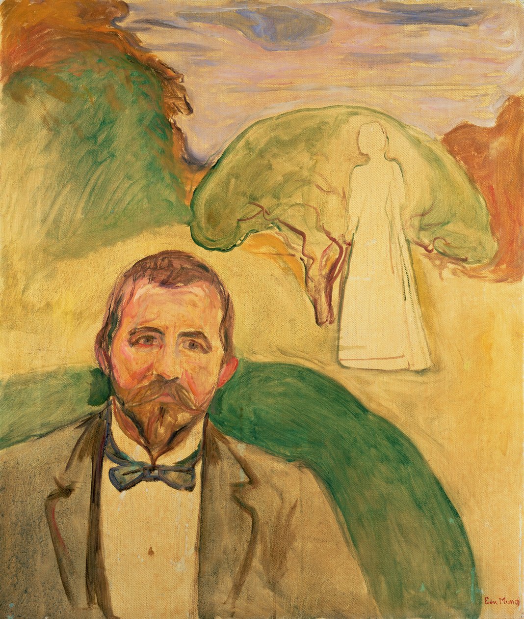 The Dream, ca 1900 (olja på duk) av Edvard Munch