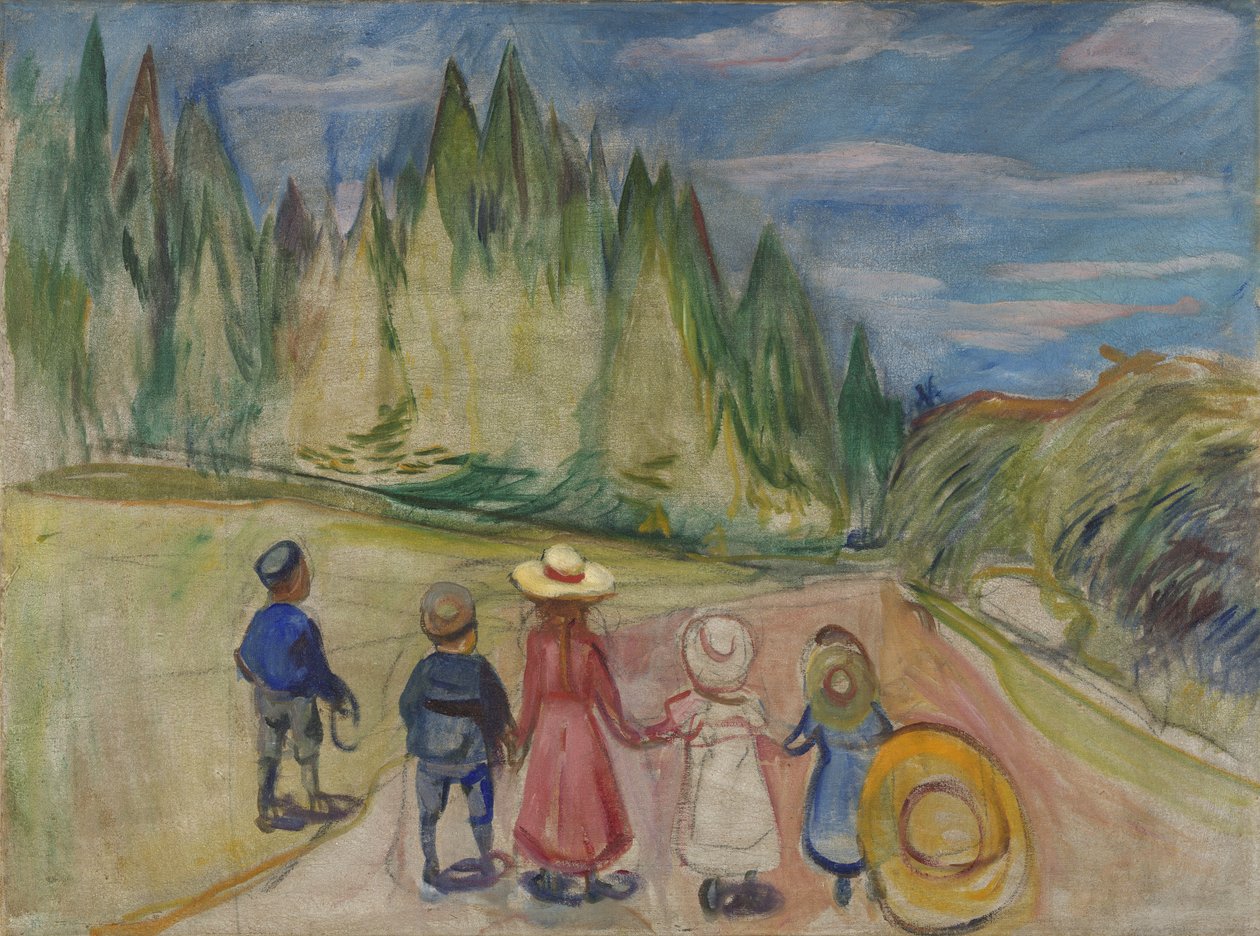 Sagoskogen av Edvard Munch