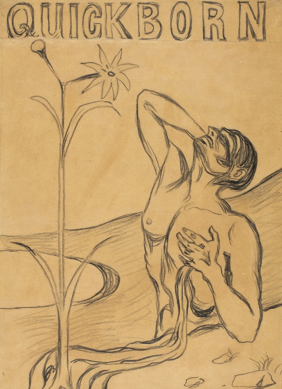 Smärtans blomma, 1898 av Edvard Munch