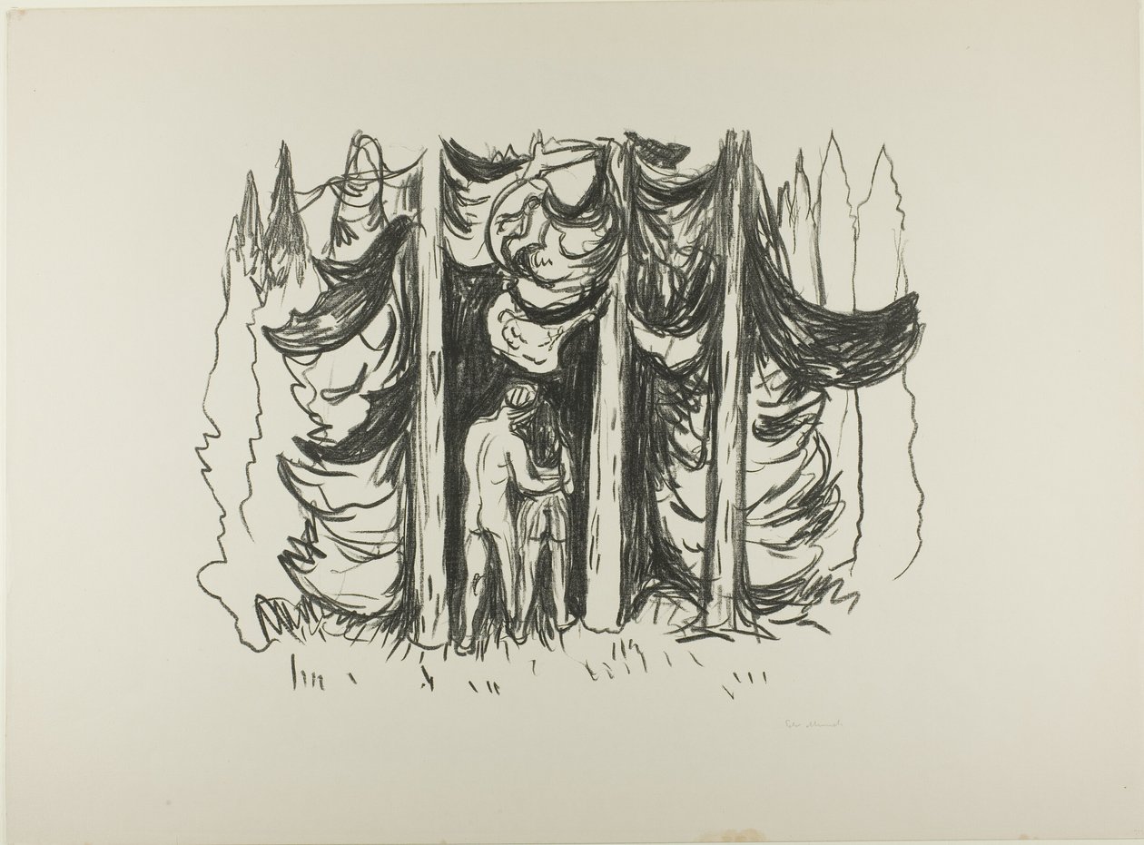 Skogen av Edvard Munch