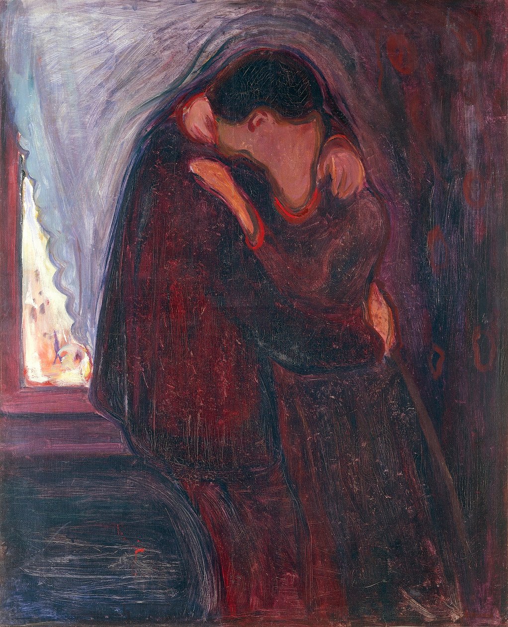 Kyssen av Edvard Munch