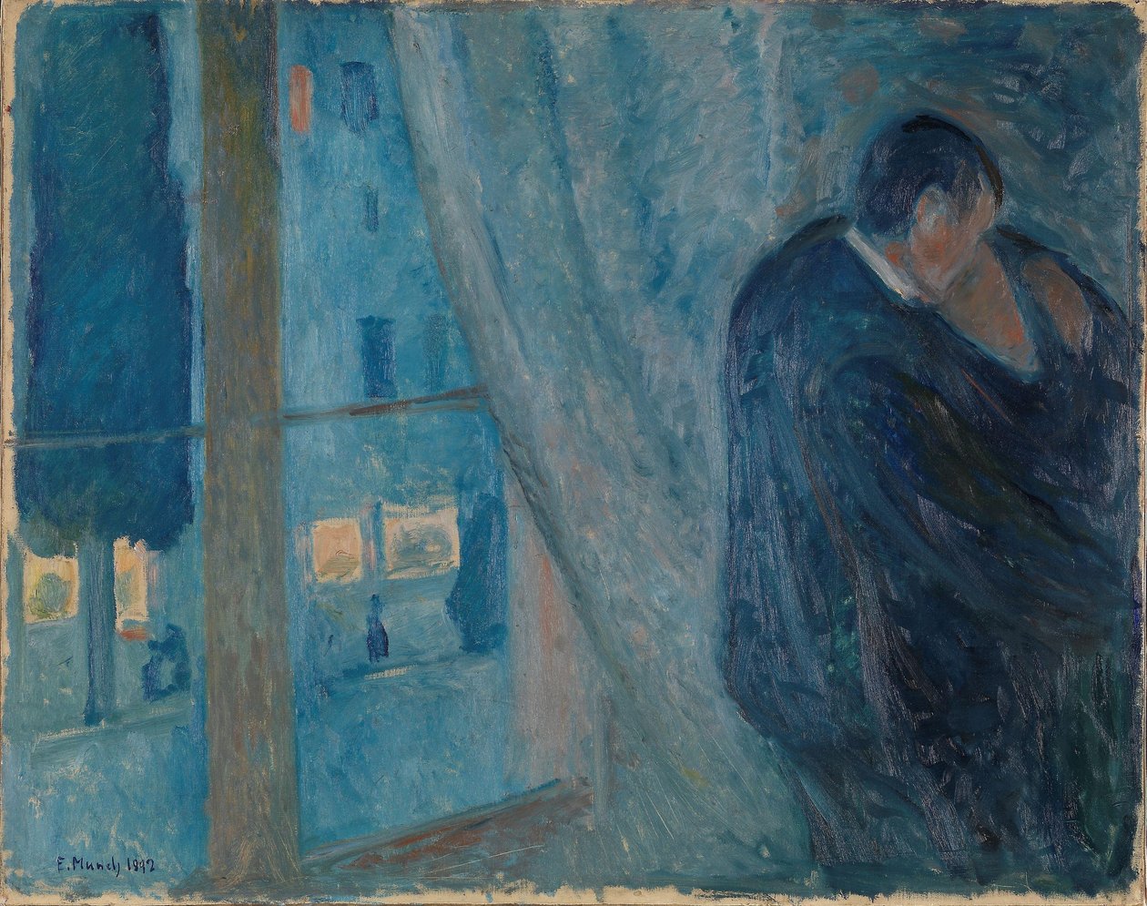 Kyssen av Edvard Munch