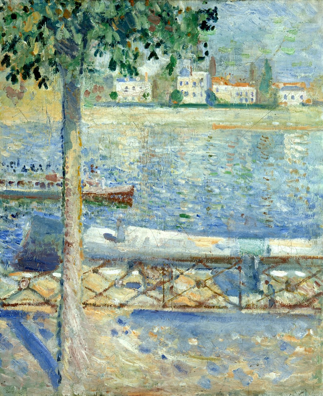 Seinen vid Saint-Cloud av Edvard Munch