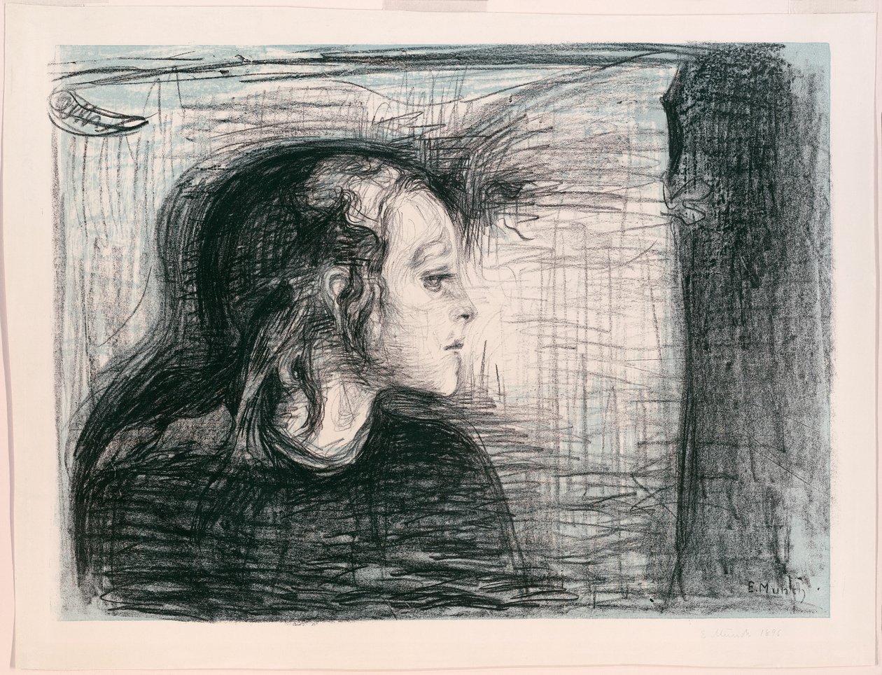 Det sjuka barnet I av Edvard Munch