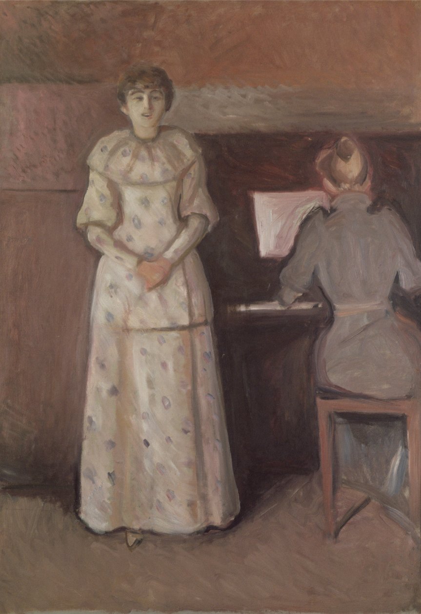 De två systrarna, Ragnhild och Dagny Juel av Edvard Munch