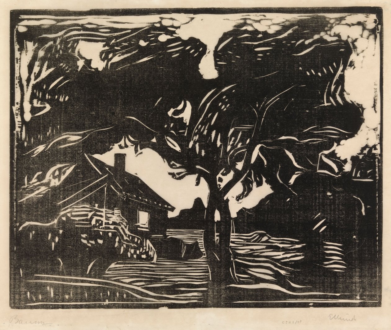 Träd av Edvard Munch