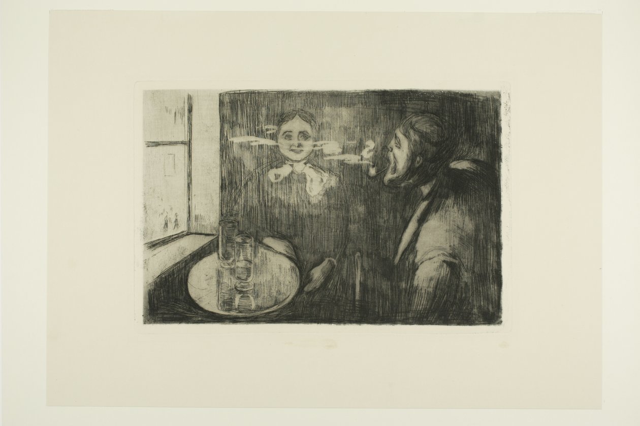 Ansikte mot ansikte av Edvard Munch