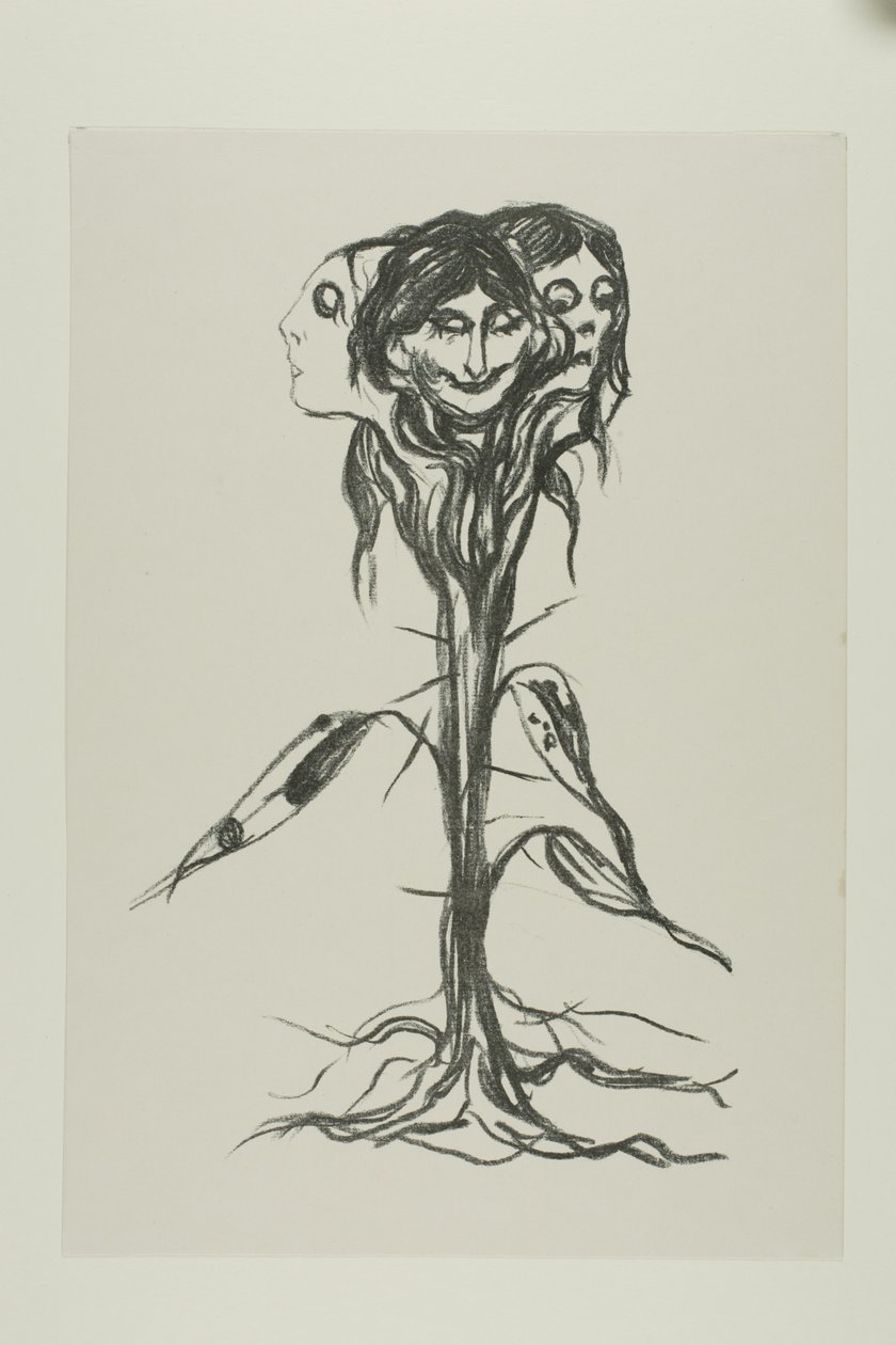 Vinjett: Amaryllis av Edvard Munch
