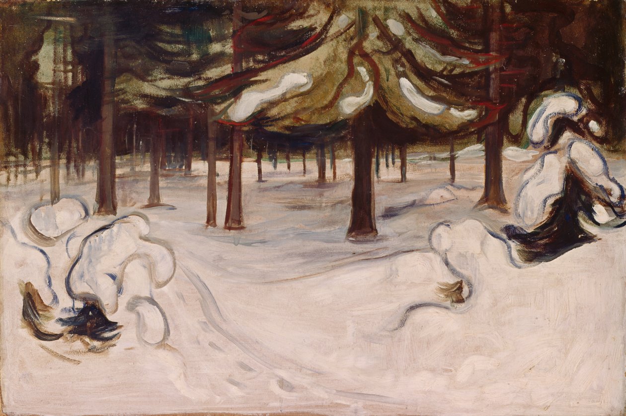 Vinter av Edvard Munch