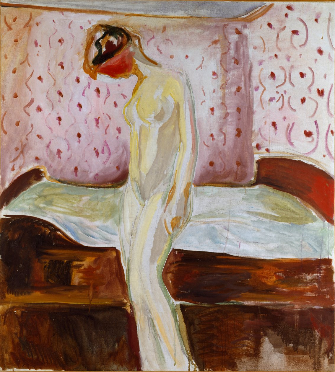 Ung flicka i gråt av Edvard Munch