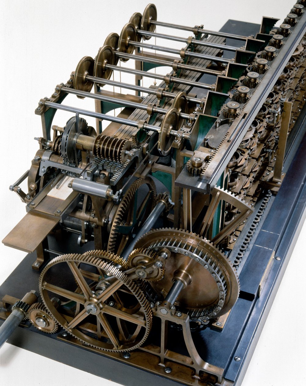Detalj av Scheutz Difference Engine nr 3 av Edvard and Scheutz Per Georg  Scheutz