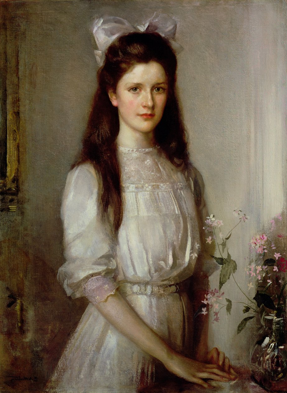 O Misi Christian Elspeth Mallock na sau av Edward Arthur Walton