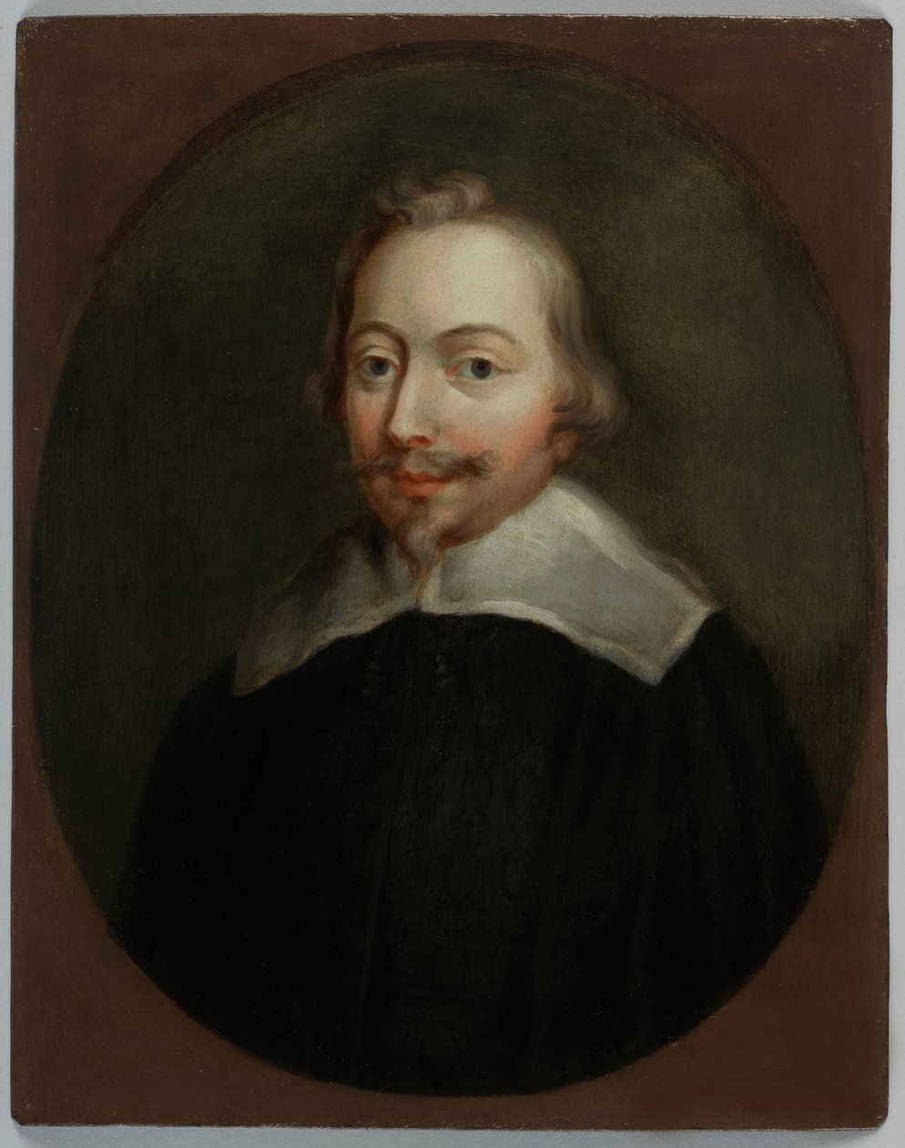 Porträtt av John Pym (olja på koppar) av Edward Bower