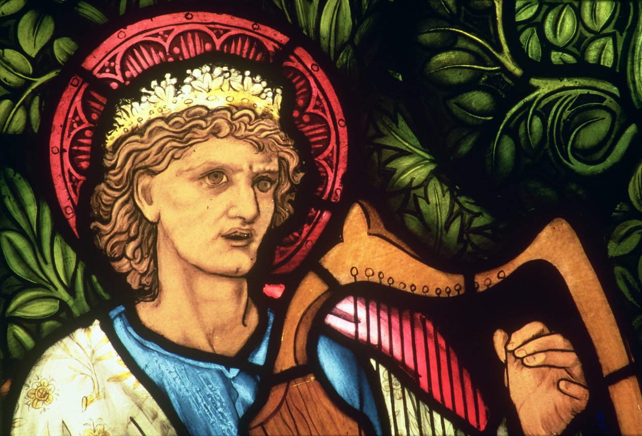 Kung David, av Sir Edward Burne-Jones (1833-98), 1890 av Edward Burne Jones