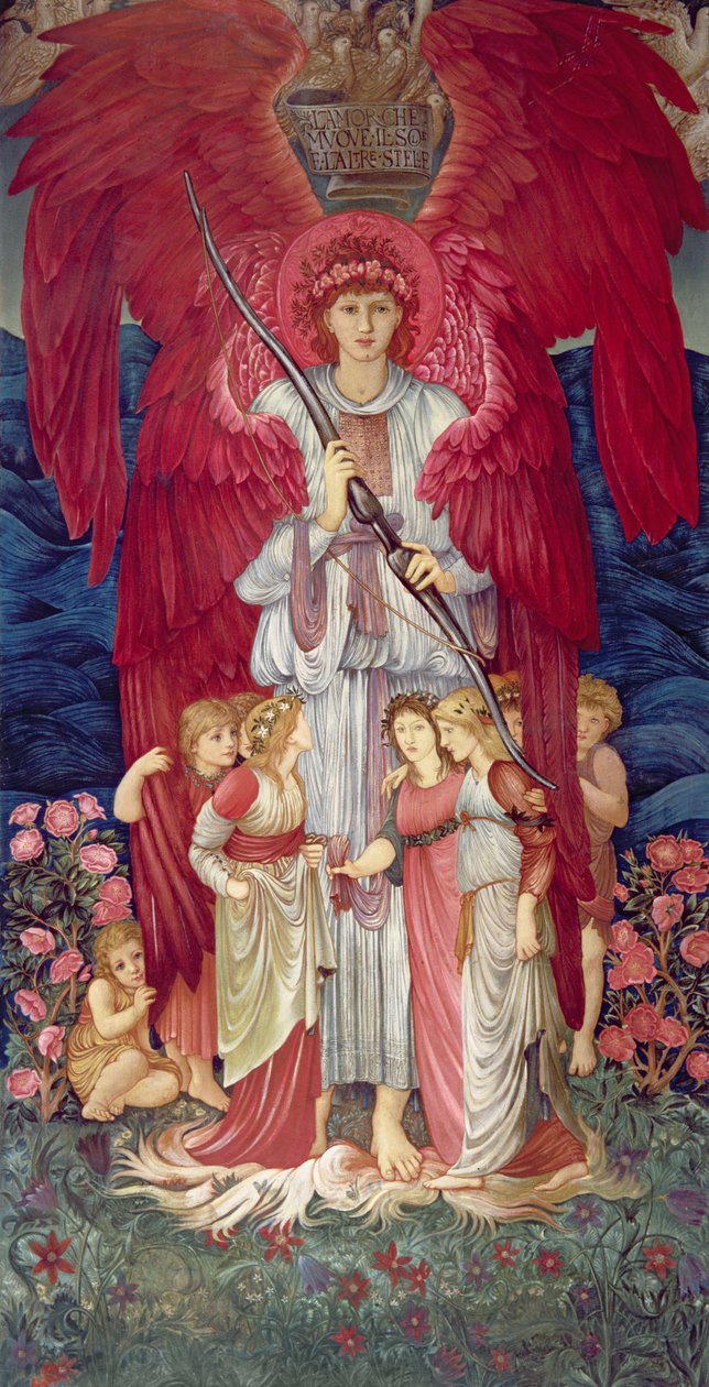 Kärlek som rör solen av Edward Burne Jones